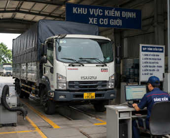 Đăng kiểm khí thải xe tải
