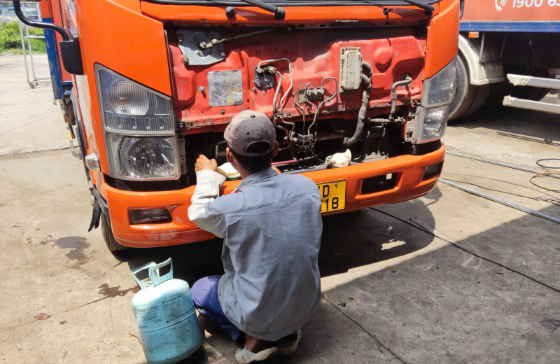 MÁY LẠNH XE TẢI ISUZU | BẢO DƯỠNG CHUYÊN NGHIỆP
