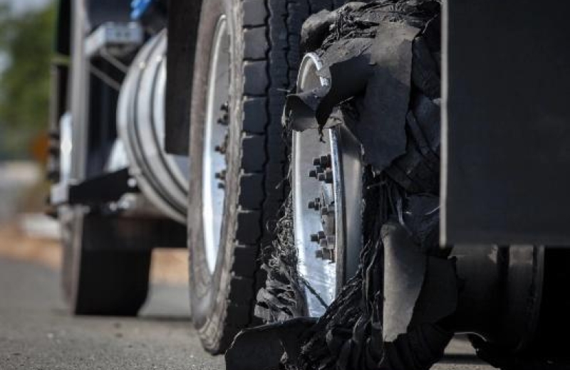 Nguy cơ nổ lốp xe tải trong mùa nóng: Nguyên nhân, cách phòng tránh